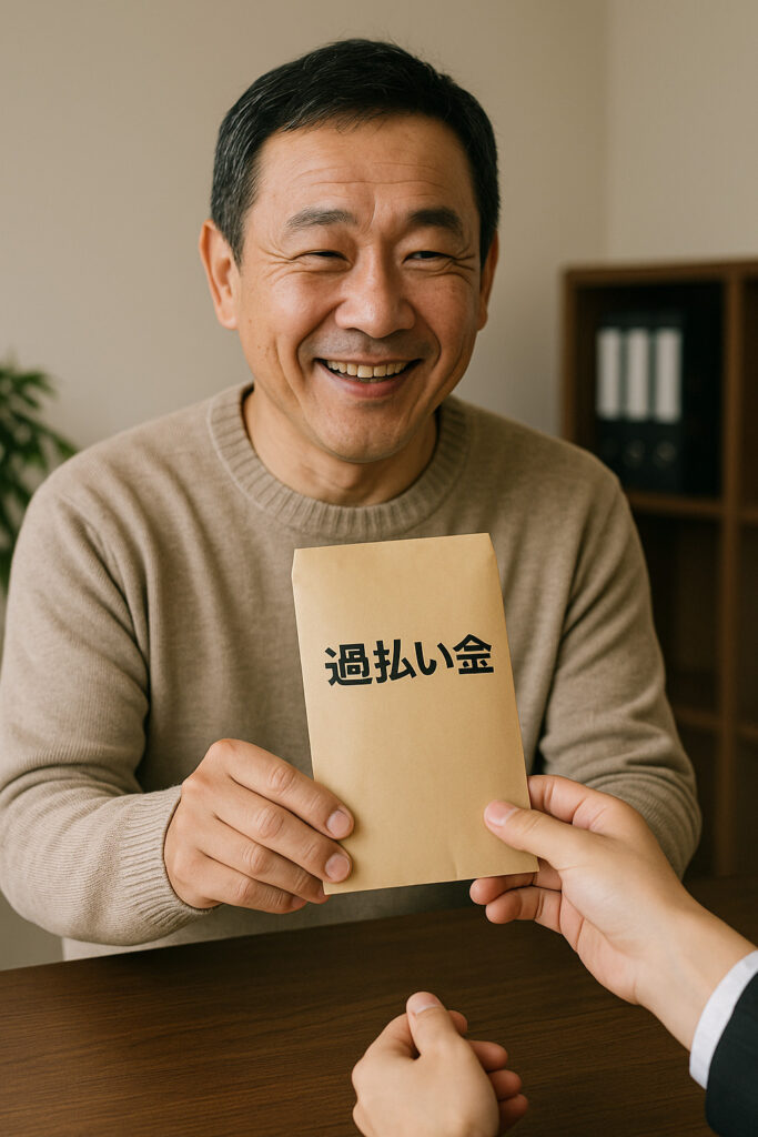 過払金を受け取った人