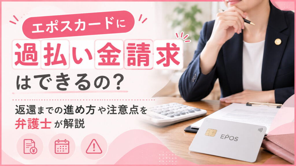 エポスカードに過払い金請求はできるの？返還までの進め方や注意点を弁護士が解説
